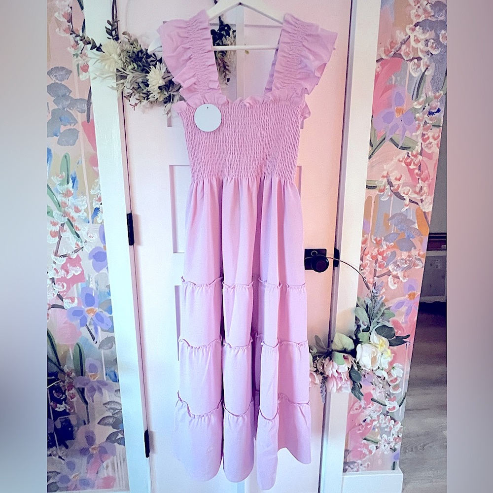 Hill House The Ellie Nap Dress in Ballerina Pink
